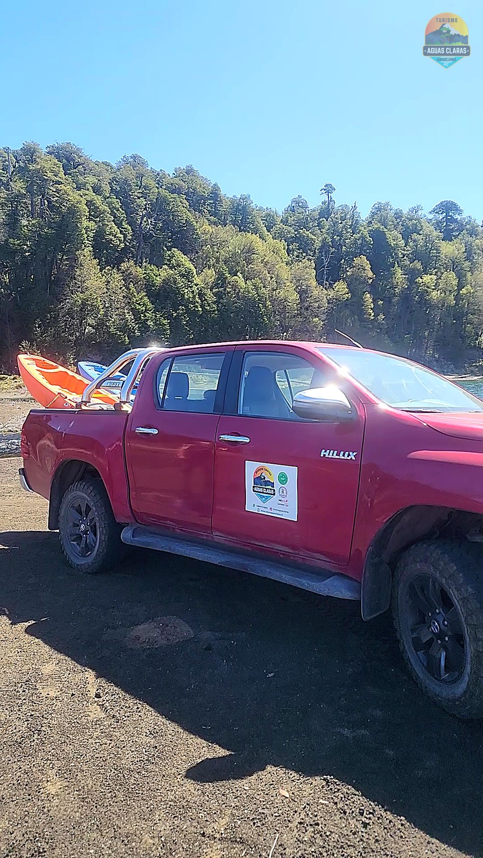Camioneta 4x4 rumbo al Lago Conguillío